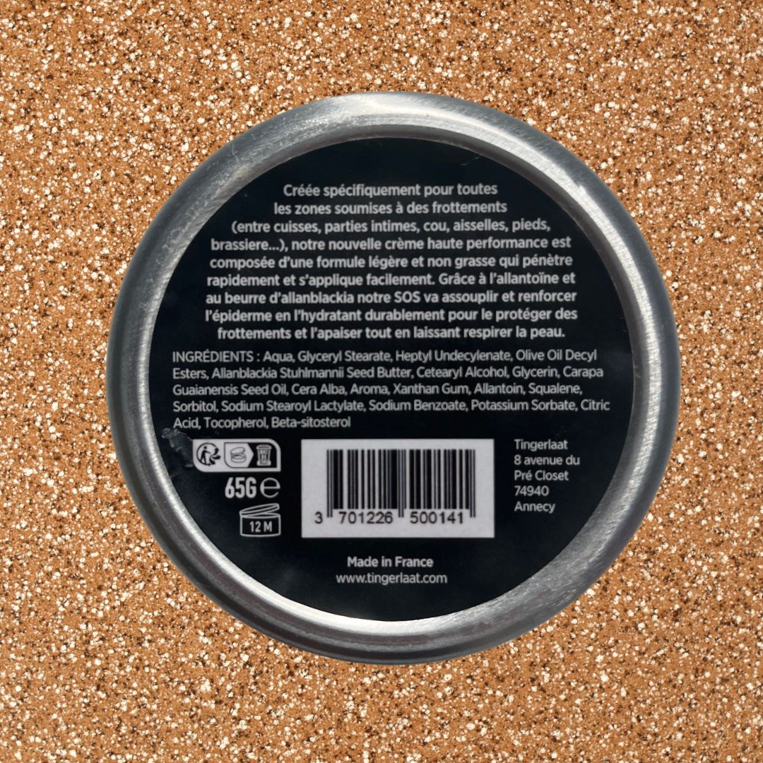 Baume SOS Frottements 65g - Evite et répare les frottements